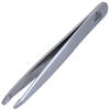 Camila Solingen CS25 4" Professional Surgical Grade Stainless Steel Precision Tip Eyebrow Tweezers for Facial Hair Shaping & Removal. Beauty Tool for Men/Women. Made in Solingen Germany (Slanted) view 1