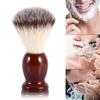 Professional Male Beard Shaving Brush Facial Cleaning Nylon Hair & Wood Handle Barber Tool view 2