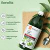 Krishna's Diabic Care Juice - 1000 ml | Blend of 11 herbs Methi, Amla, Karela, Jamun, Kutki, Guduchi & 5 other herbs to manage sugar levels | Made in India view 2