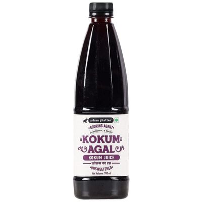 Urban Platter Kokum Juice (Agal), 700ml [All-Natural, Flavourful & Salty]