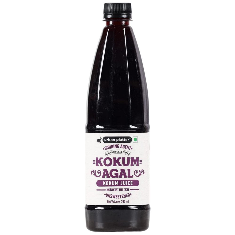 Urban Platter Kokum Juice (Agal), 700ml [All-Natural, Flavourful & Salty]