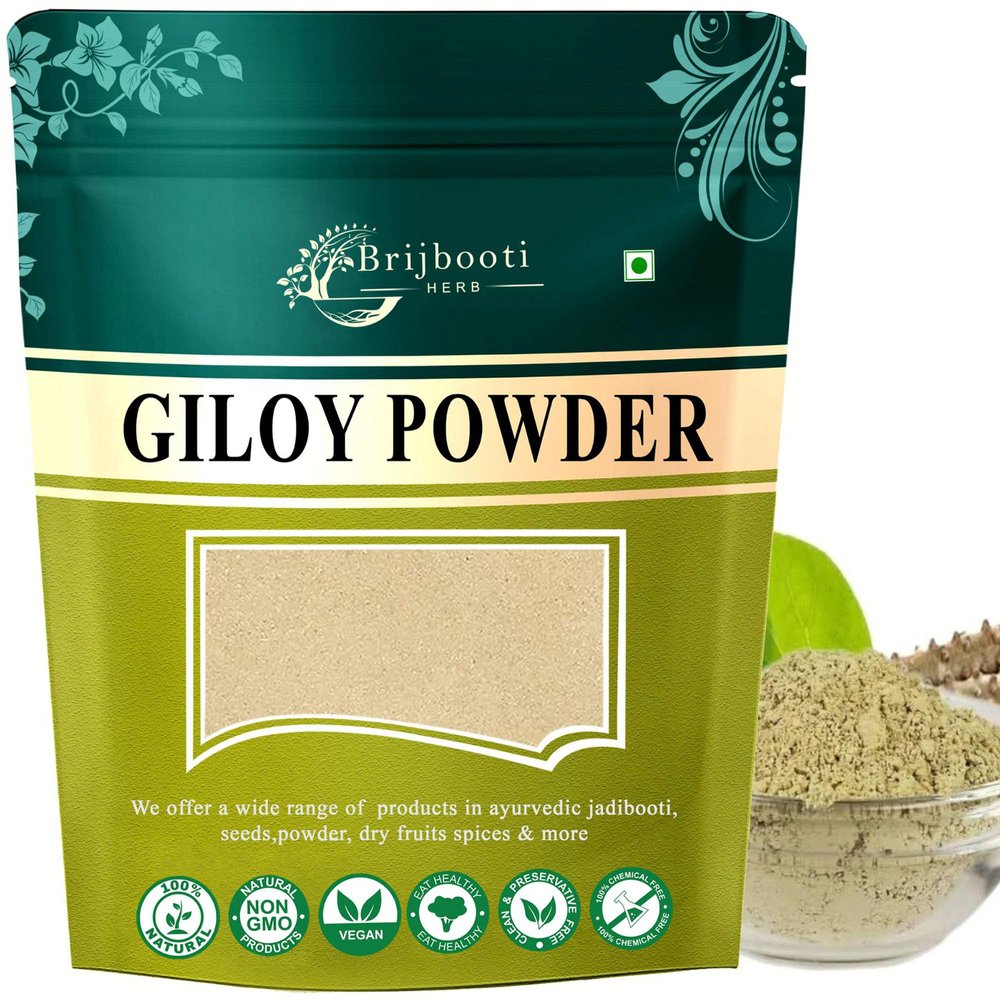 Birju Mahavir Giloy - Guduchi Powder - Tinospora cordifolia 200 GR, Natural (BMKB-113)