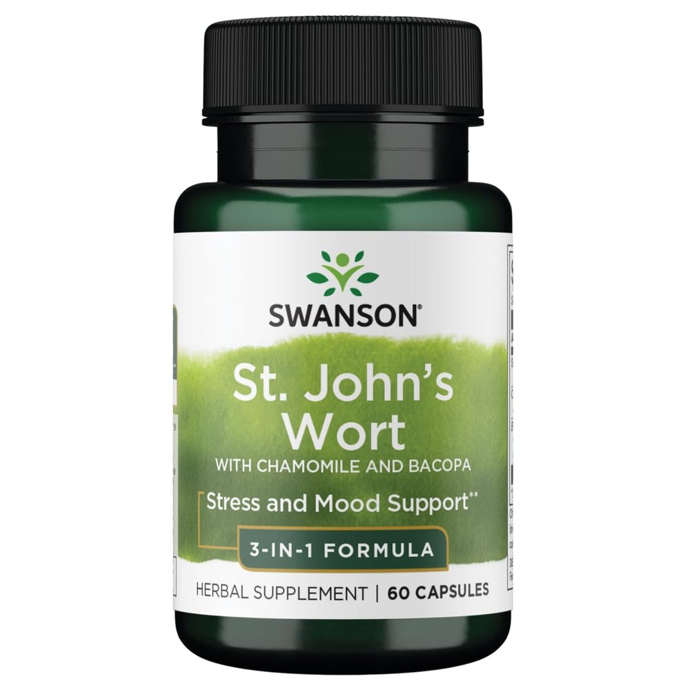 Swanson St. John's Triple Complex 60 Capsules