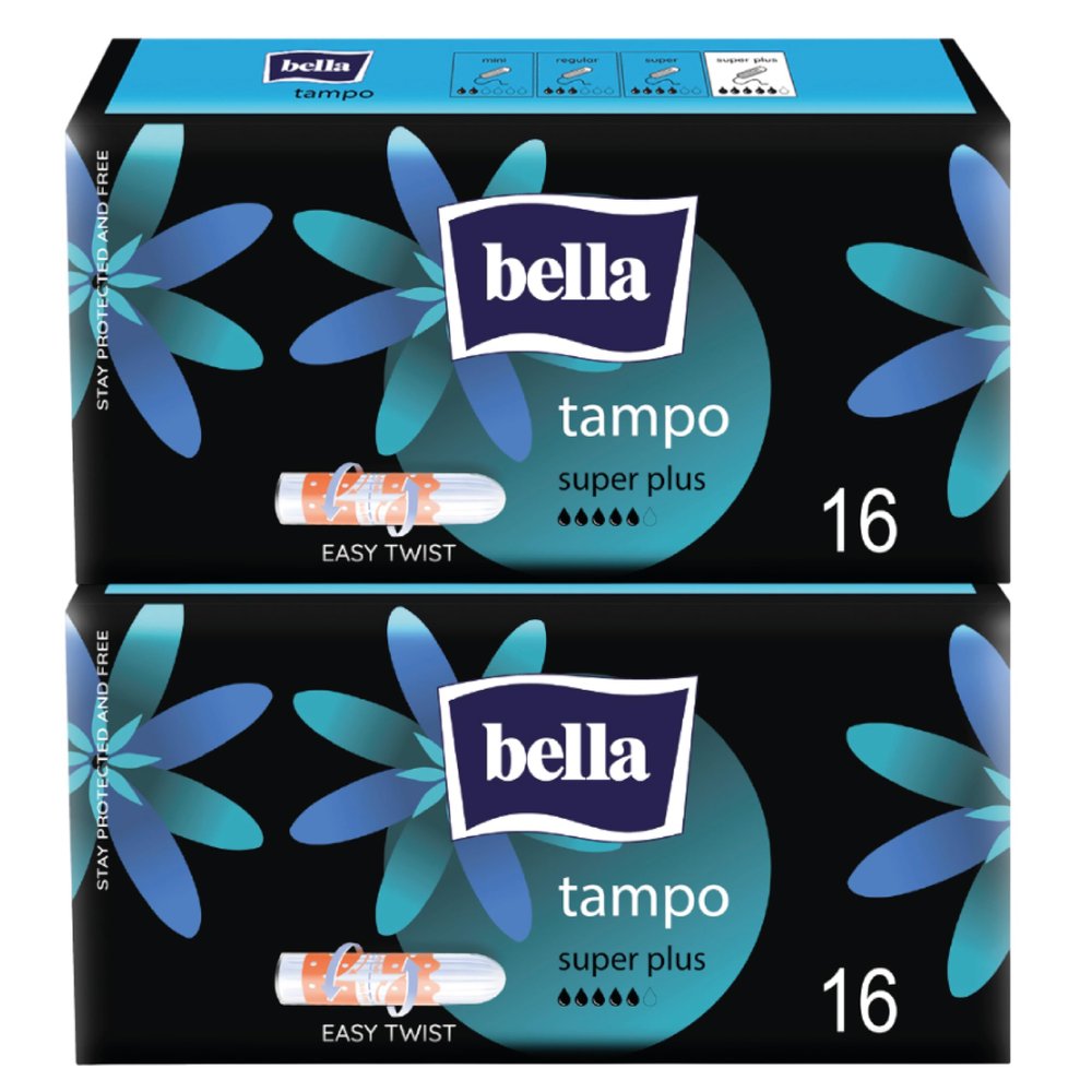 Bella Tampons Super Plus Easy Twist 32 Pcs
