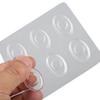 5Sheets(30pcs) Bunion Protector Pads Silicone Gel Corn Pain Relief Rings Gel Cushion Pad Caps Remover Shoes Stick view 1