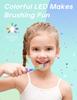 Electric Toothbrush Sonic Toothbrush for Kids, Soft Battery Powered Tooth Brush with Smart Timer,Waterproof Replaceable Deep Clean For Boys and Girls(Age of 5+)Travel Toothbrush by SEAGO SG977( view 2