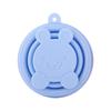 Collapsible Silicone Cup for Sterilizing Menstrual Cups and Storing Your Diva Cup - Foldable for Travel(Blue) view 2