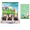 BOGATCHI Chocolate Dark ad White Bunnies , Easter Chocolate Bunnies, Chocolate Bunnies for Easter Celebrations, 6 Pieces + Free - Happy Easter Greeting Card view 1