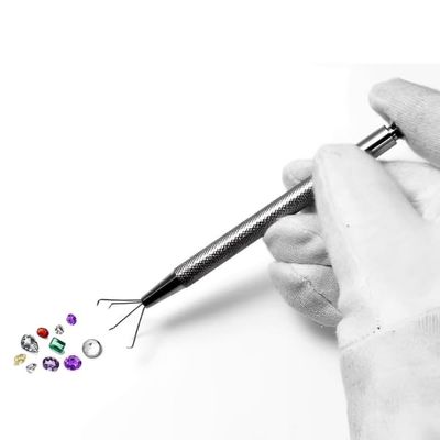 ATAR 01pc 4 Claw (Prong) - Jewellery/Diamond/Bead/Pearl/Gem Stone Holder Pickup Tool Tweezer ATDP4
