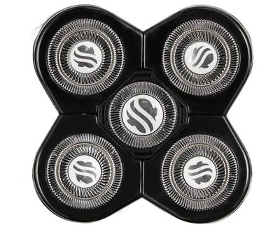 Skull Shaver Forte 5 Head Replacement Blade: for bald head shaver, waterproof, no nicks, stainless steel, easy cleaning, suitable for sensitive skin
