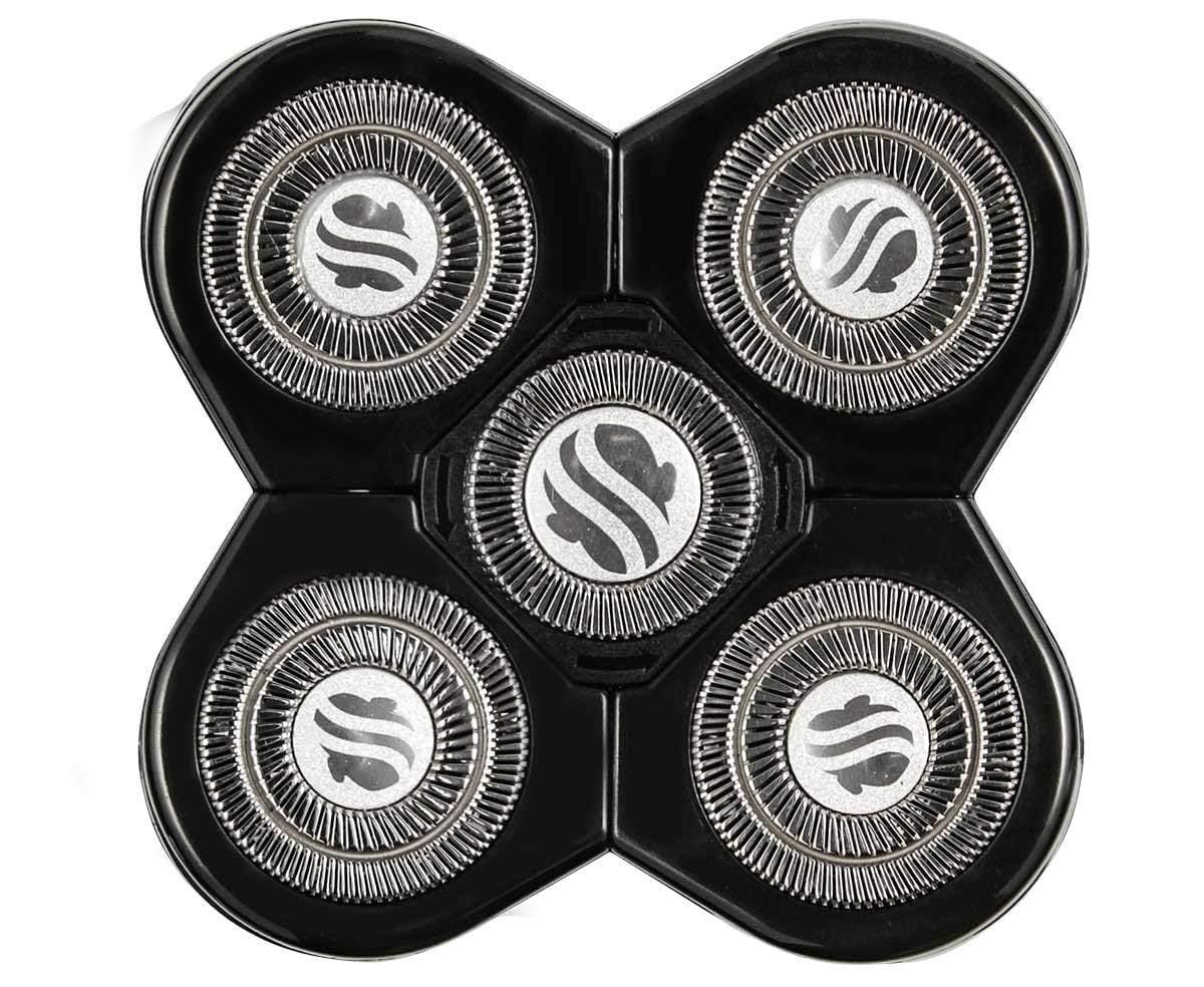 Skull Shaver Forte 5 Head Replacement Blade: for bald head shaver, waterproof, no nicks, stainless steel, easy cleaning, suitable for sensitive skin