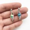 10pcs Silver Conch Pearl Cage Beads Cage Locket Pendant Jewelry Making--For Oyster Pearls, Essential Oil Diffuser, Fun Gifts (Conch) view 3