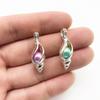 10pcs Silver Conch Pearl Cage Beads Cage Locket Pendant Jewelry Making--For Oyster Pearls, Essential Oil Diffuser, Fun Gifts (Conch) view 4