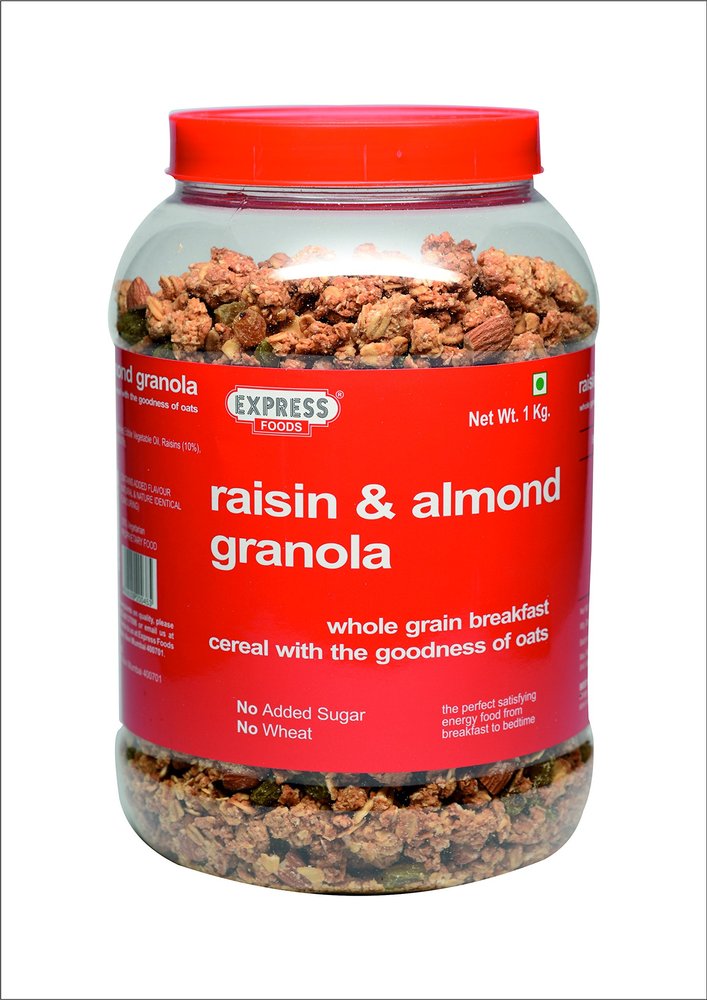 Express Foods Raisin and Almond Granola, 1kg
