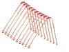 S N INTERNATIONAL PURE COPPER TONGUE CLEANER SET OF 10 PC view 1