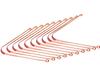 S N INTERNATIONAL PURE COPPER TONGUE CLEANER SET OF 10 PC view 2