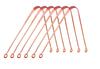 S N INTERNATIONAL PURE COPPER TONGUE CLEANER SET OF 6 PC view 1