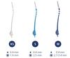 Paro Slider - Starter Kit with 1 Handle and 3 XS interdental brushes view 3