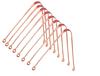 S N INTERNATIONAL PURE COPPER TONGUE CLEANER SET OF 8 PC view 1