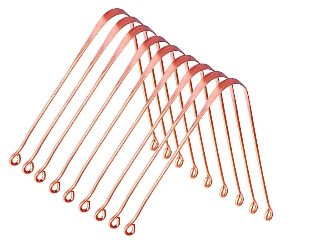 S N INTERNATIONAL PURE COPPER TONGUE CLEANER SET OF 9 PC