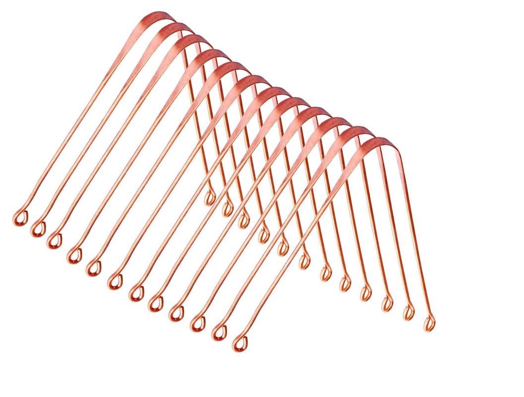 S N INTERNATIONAL PURE COPPER TONGUE CLEANER SET OF 12 PC