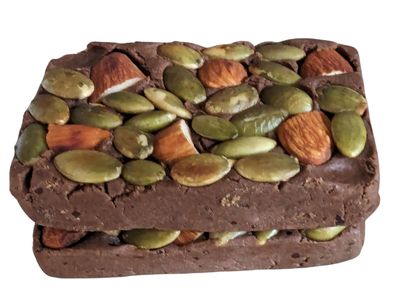 VegOChef Vegan Cocoa Sugar-free Protein Bar with Almonds, Pea Proteins and Sunflower, 50g - Pack of 6