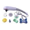 ACP ACUPRESSURE Magic Massager Stepless Speed Head Massager Stick A Complete Body Care With 8 Attachments, Multicolour view 1