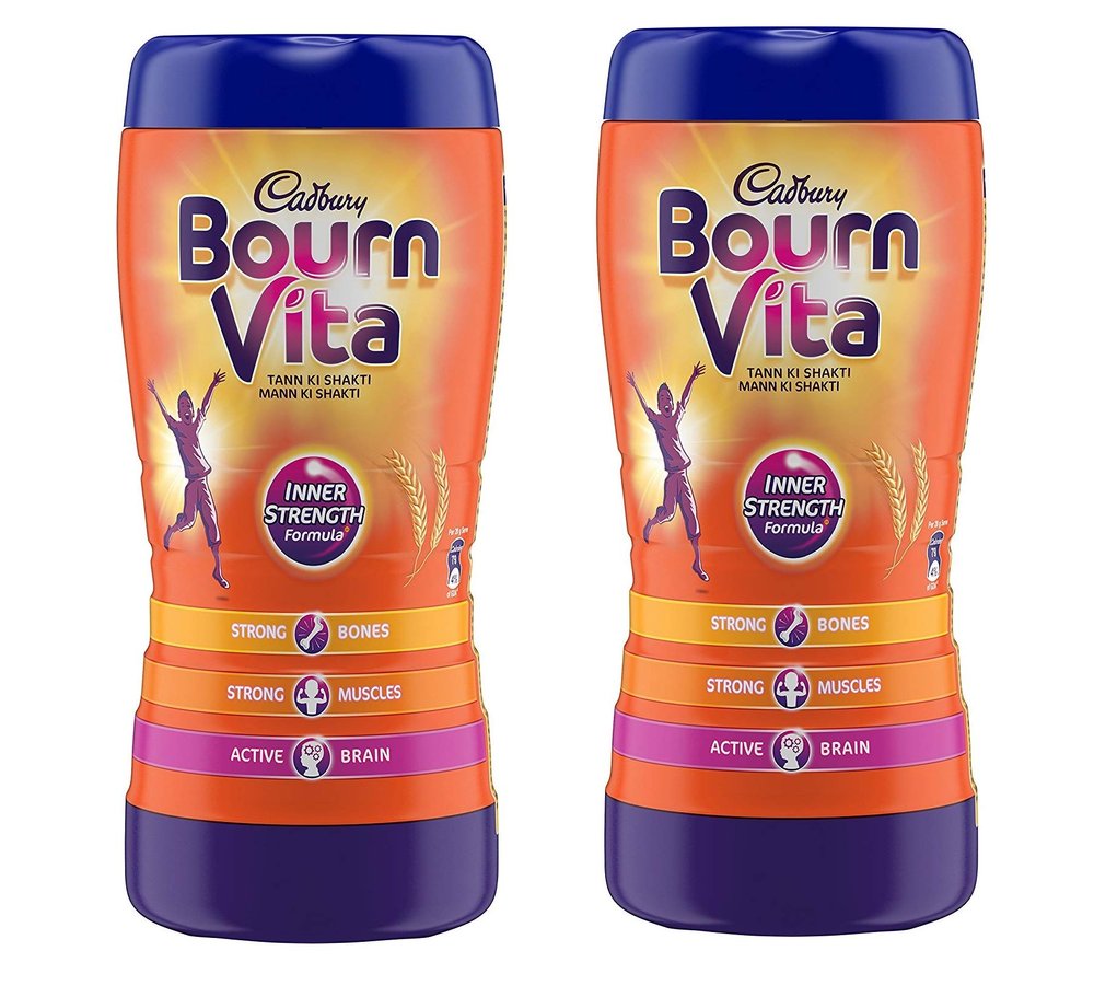 Bournvita Pro-Health Vitamins Jar 1kg (Pack of 2)