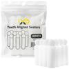 IXO Aligner Seater Chewies With Grip Handle for Invisalign Aligners, Unscented, With Storage Case (10PCs) (White) view 1