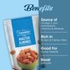 Gourmia Roasted Almonds Salt & Pepper 200g | Large Size | Black Pepper Flavoured Roasted Almond | Crunchy Kali Mirch Badam Snack | Nutritious | Low Added Salt | Rich in Protein | Healthy Snacking view 3