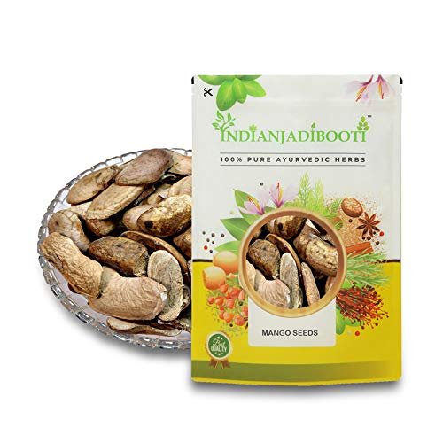 IndianJadiBootiMango Seed (Kernel) (Edible) - Aam Guthali (Giri) - Aam Magaz - Mangifera Indica, 250 Grams Pack