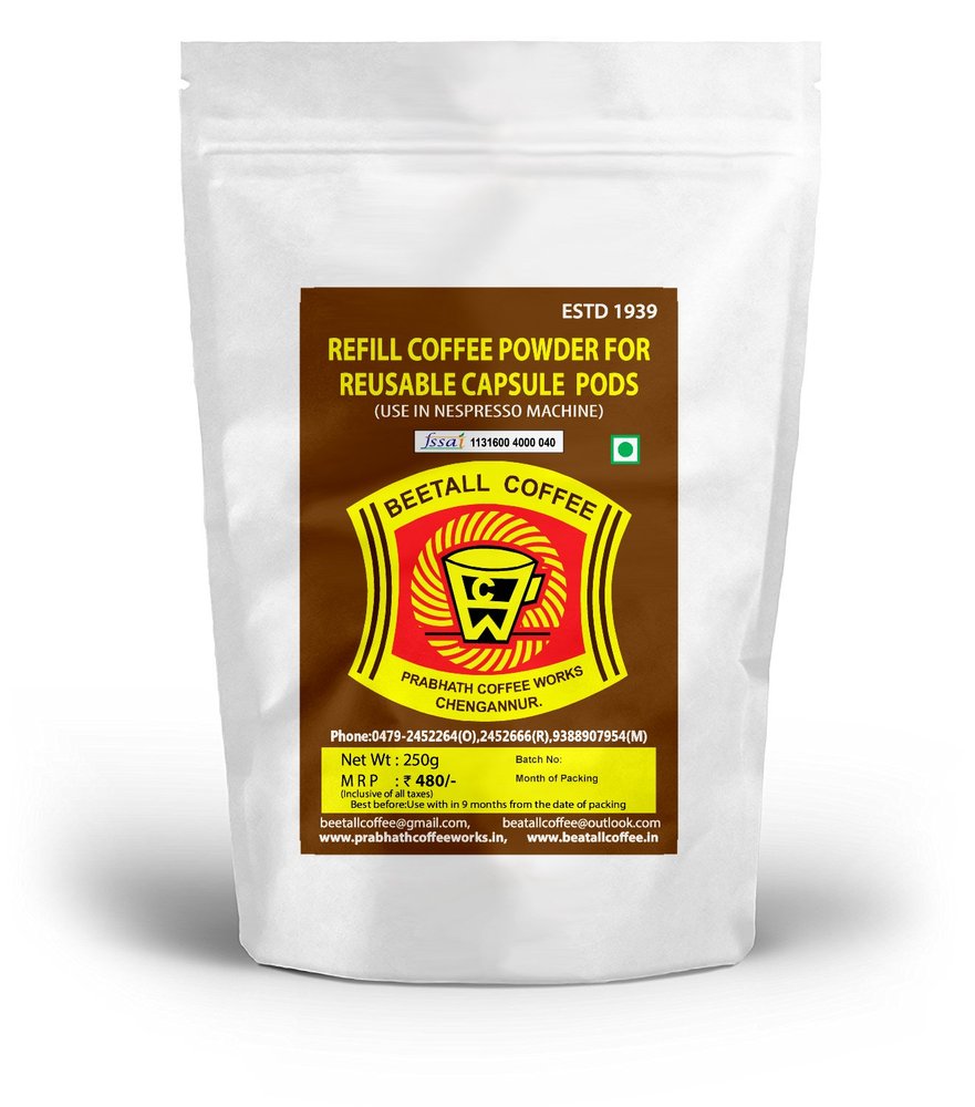 Beatall Coffee Powder Refill Coffee Powder for Coffee Pods - 250 gm