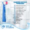 Milos Compatible Oral B Kids Replacement Brush Heads / 8 Pack of Kids Electric Toothbrush Heads / Compatible Kids Oral B Replacement Brush Heads view 3