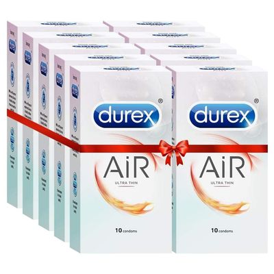 Durex Condoms, Air- 10s (Pack of 10)