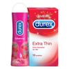 Durex Pleasure Packs (Cherry 50Ml, Extra Thin 10S) view 1