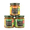 Aamra Homemade Heeng Nimbu Pickle 190gm, Aamra Homemade Sweet & Sour Green Chilli Pickle 190gm, Aamra Homemade Dry Mango Pickle 150gm (Combo of 3 Traditional Pickles) view 1