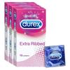 Durex Condoms, Extra Ribbed- 10s (Pack of 3) view 1