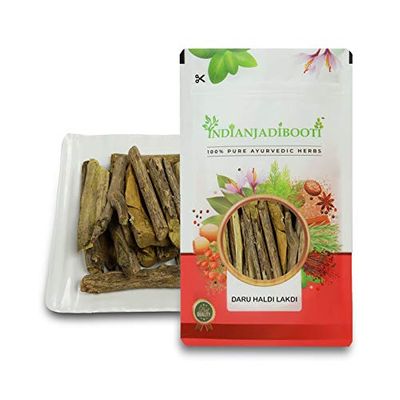 IndianJadiBooti Daru Haldi Berberis aristata Indian Barberry, 250 Grams Pack