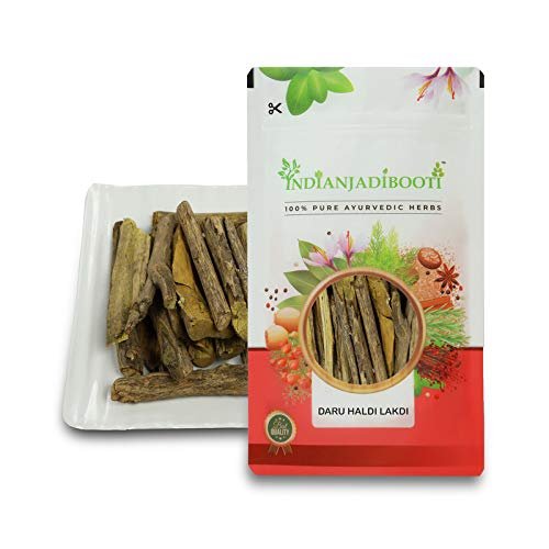 IndianJadiBooti Daru Haldi Berberis aristata Indian Barberry, 250 Grams Pack