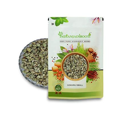 IndianJadiBooti Gokhru Small - Gokharu Chota - Tribulus terrestris, 250 Grams