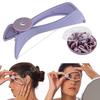 Slique Mezon Eyebrow Face and Body Hair Threading and Removal System (Purple) view 2