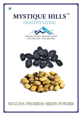 Mystique Hills Organic Mucuna Pruriens Seeds Powder, Kaunch,200 g