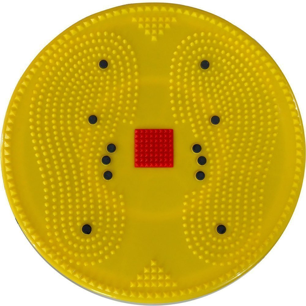 ACi Acupressure Health Care India Big Disc Tummy Trimmer Twister Power Mat for Figure Tone-Up Pyramid and Magnetic Treatment Therapy