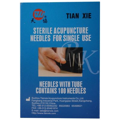 ACi Acupressure Health Care India Acupuncture Needles For Single Use 0.25*25 - Pack of 100 Needles