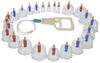 ACi Acupressure Health Care India Relaxation Suction Vacuum Cupping Kit Magnet Massage Therapy - Set of 24 Pieces view 1