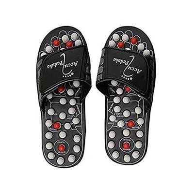 ACi Acupressure Health Care India Foot Massager Jade Stone Acupoint Massage Slippers for Men and Women