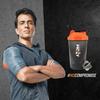 AS-IT-IS Nutrition ATOM Protein Gym Shaker for Lump free Shakes with Mixer Ball, 100% Leak proof, BPA Free, Food Grade Plastic, with Measurement, 470ml view 2