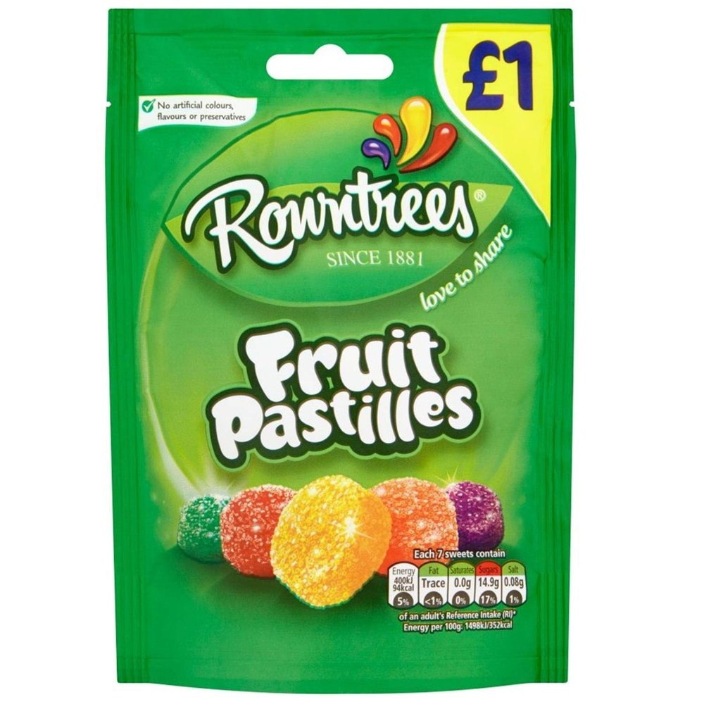 Rowntrees Fruit Pastilles - 120g