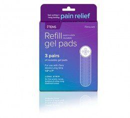 iTens Long Strip Reusable Gel Pack Of 3 Pairs. This Is An Accessory Of iTENS Long Strip Device.