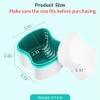 Annhua Annhua Soaking Denture Retainer Denture Bath Storage Container Dental Appliances with Removable Basket view 4